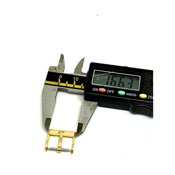 Piaget Women's Watch Buckle 18K Yellow Gold 750 For 14mm Leather Strap Band - Picture 3 of 7